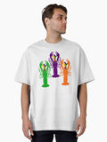 Crawfish Mardi Gras Fat Tuesday Carnival Parade Party 3 Oversized T Shirt T Shirt Limited Vibe