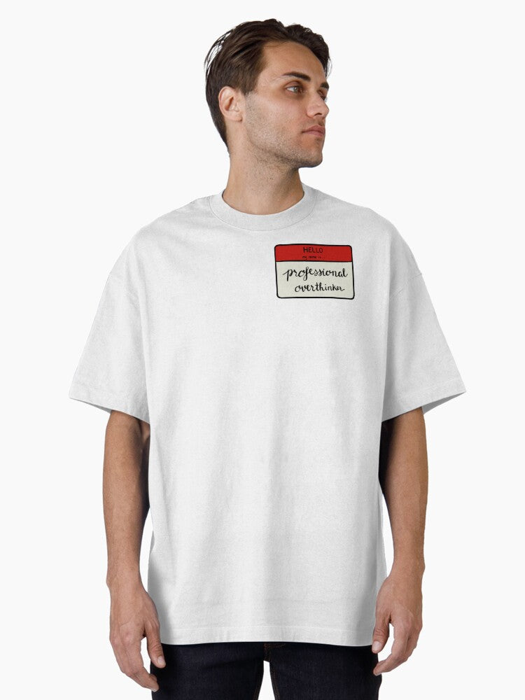 Name Tag Oversized T-Shirt