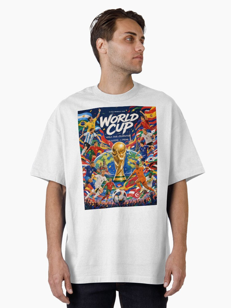 FIFA World Cup 2026 - A global football celebration Oversized T-Shirt