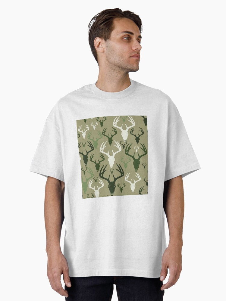 Deer Skull Oversized T-Shirt