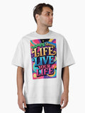 quote, inspiring quote Oversized T-Shirt