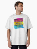New Year New Challenges- Happy New Year Gifts Oversized T-Shirt | Premium Unisex T-Shirt, Trending Graphic Tee