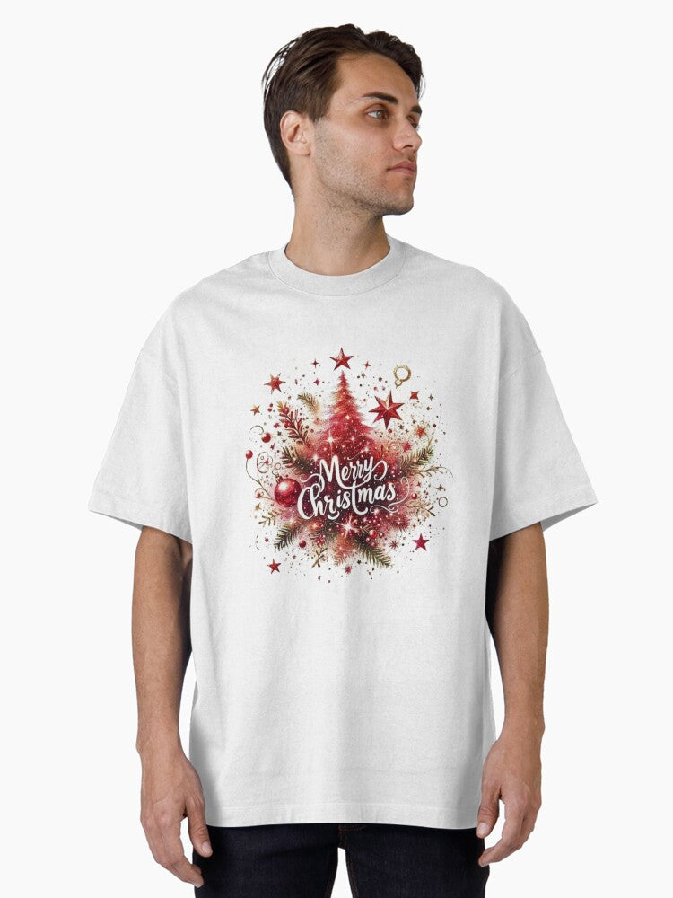 happy new year christmas 2026 Oversized T-Shirt | Premium Unisex T-Shirt, Trending Graphic Tee