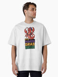 Its Mardi Gras Bruh Funny Mardi Gras Party Oversized T Shirt T Shirt Cute Design