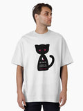 Menopaws Cat Go Away Oversized T T Shirt