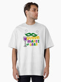 Queen Of Mardi Gras Oversized T Shirt T Shirt Minimal Style