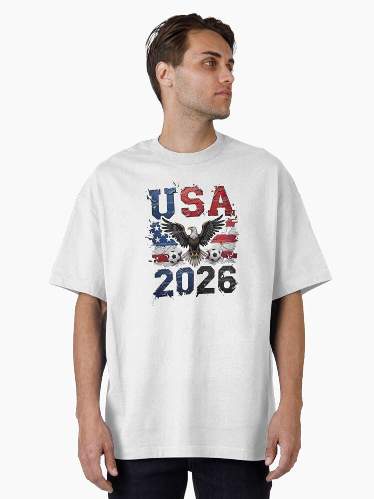 american world cup 2026 Oversized T-Shirt