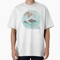 Mermaid Mom Angel Mother’s Day Mermay Oversized T-Shirt for Sale by CreativeBu