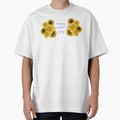 Happy Mother’s Day yellow flowers Oversized T-Shirt for Sale by Melville-Magic