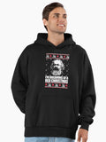 I'M DREAMING OF A RED CHRISTMAS Ugly Xmas Sweater Karl Marx Funny Marxist Communist Meme Premium Oversized Hoodie