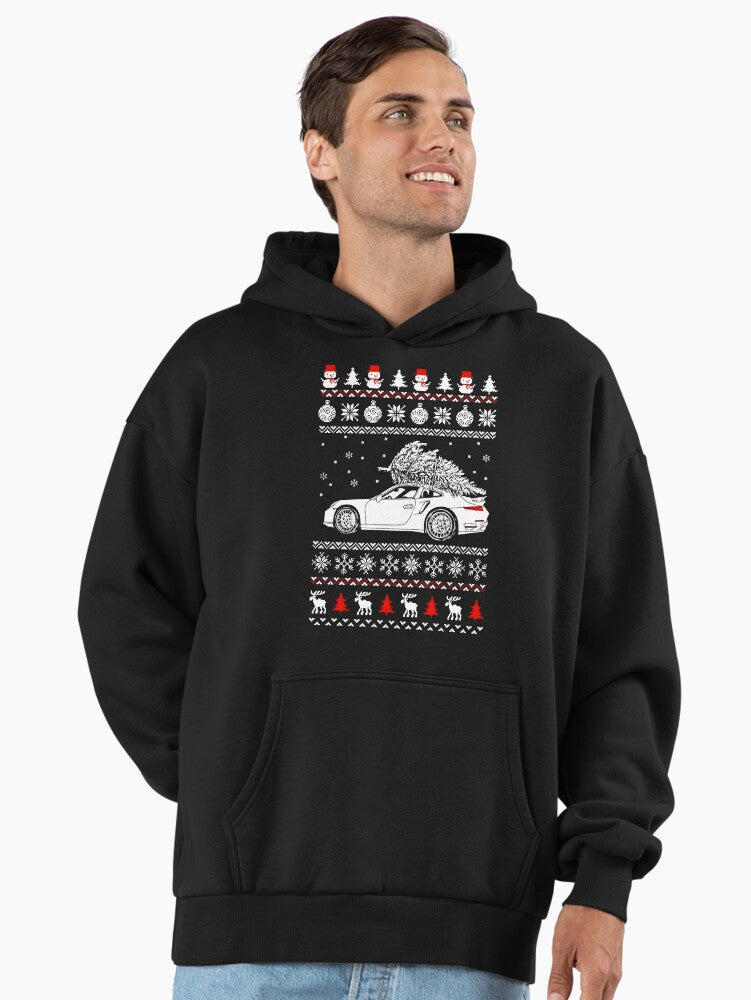 the car Christmas home funny brings Christmas gift 2019 T shirt Premium Oversized Hoodie