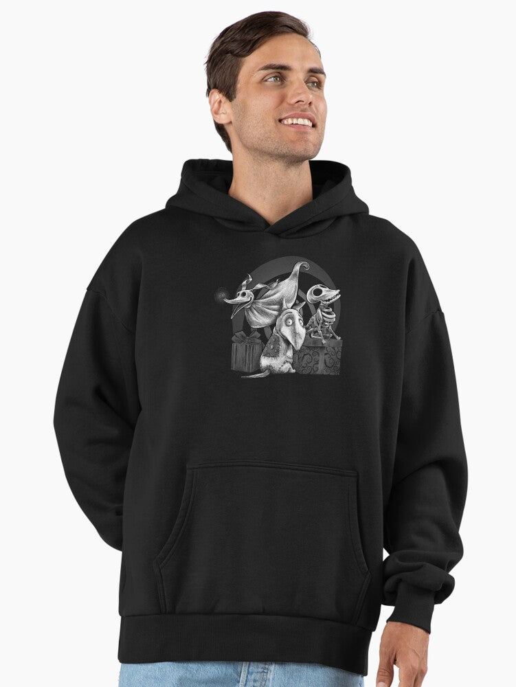 Creepy Dogs Premium Oversized Hoodie