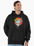 Mr. Bingle Snowman New Orleans Christmas Icon Premium Oversized Hoodie