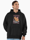 Capy ugly christmas sweater Premium Oversized Hoodie
