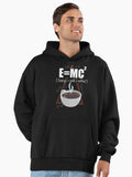 E= MC2 Energy = Milk Coffee 2 Premium Oversized Hoodie