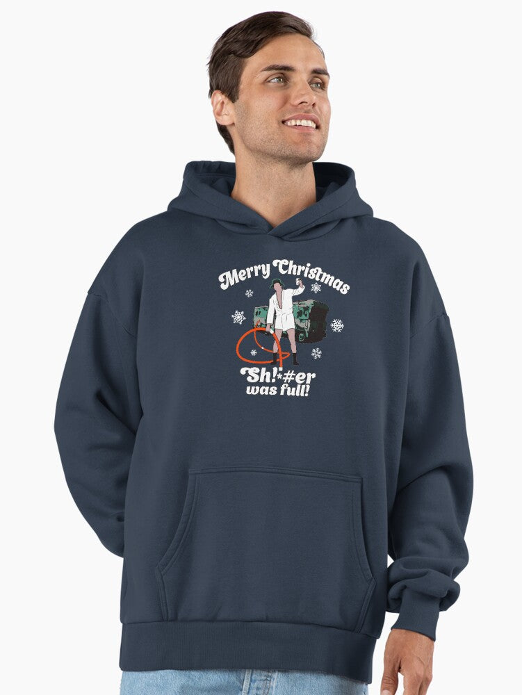 Cousin Eddie - Merry Christmas (censored) Full Christmas Vacation Premium Oversized Hoodie