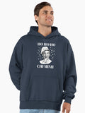 Ho Ho Ho Chi Minh Funny Vietnam Christmas Gift Idea Premium Oversized Hoodie