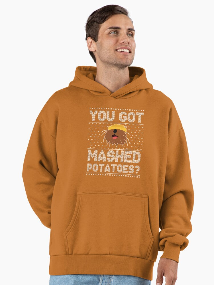 You got mashed potatoes? Emmet Otter's Jug Band Christmas Wendell Premium Oversized Hoodie