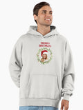 Merry Britmas - For Celebrating a Very Britney Christmas (Red Text) Premium Oversized Hoodie