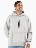 Tim robinson I think you should leave zip line scene Premium Oversized Hoodie