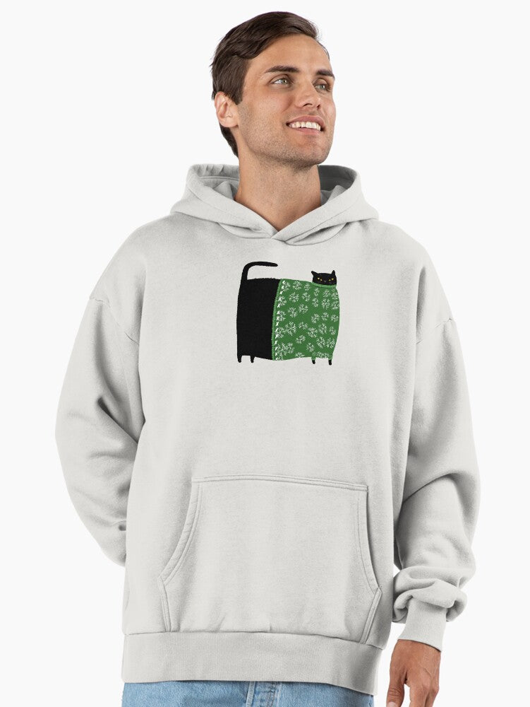 Chonky Christmas Sweater Cat Premium Oversized Hoodie