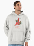 Merry Slothmas - Christmas Sloth Premium Oversized Hoodie