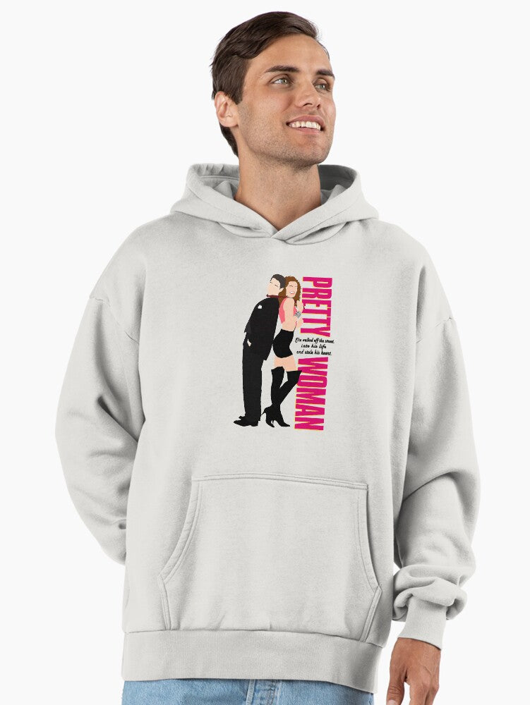 Pretty Woman Movie Annie Oakley Beautiful Woman Very Happy And Laughed Funny Pretty Woman Retro Beau Premium Oversized Hoodie