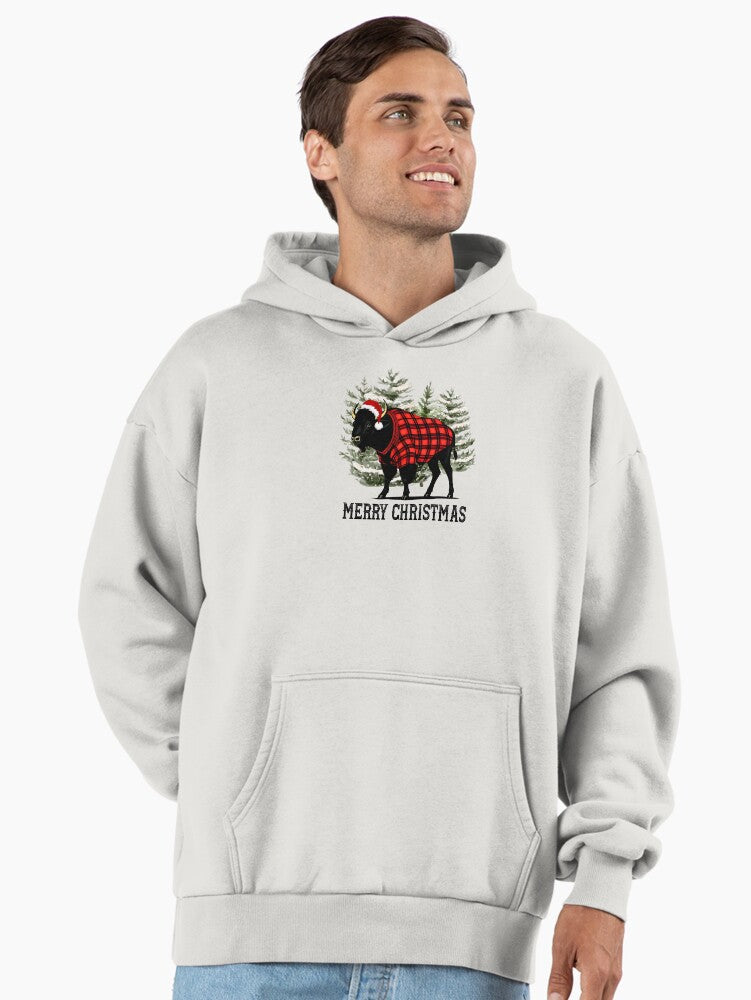 MERRY CHRISTMAS! LOVE, BUFFALO:) Premium Oversized Hoodie
