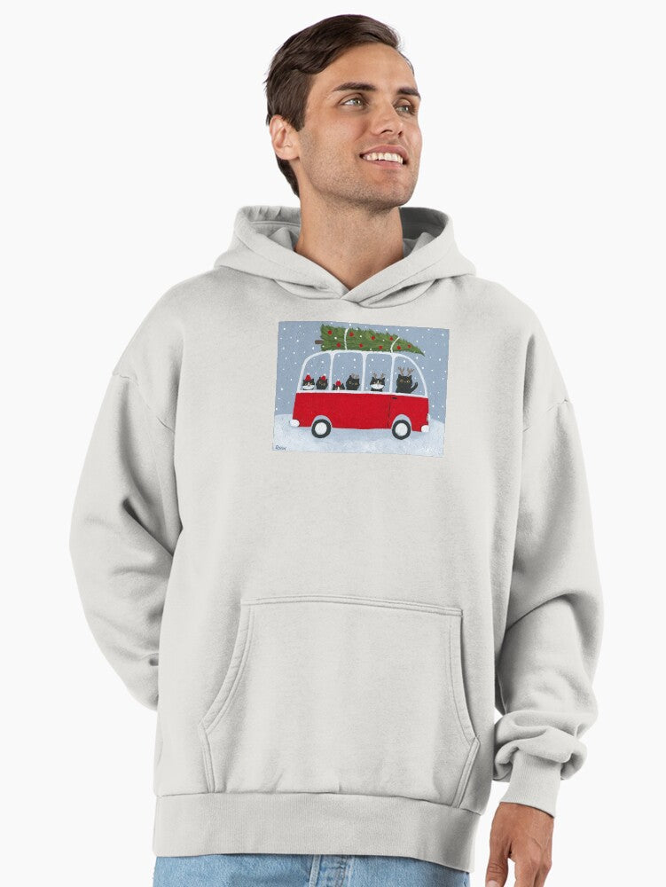 Bringing Home The Tree Premium Oversized Hoodie