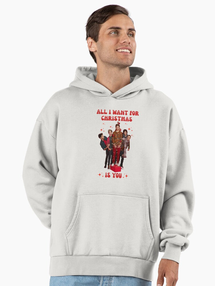 All I want for Christmas is You 1D Premium Oversized Hoodie