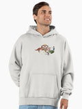 Nativity Scene Mr Bean Premium Oversized Hoodie