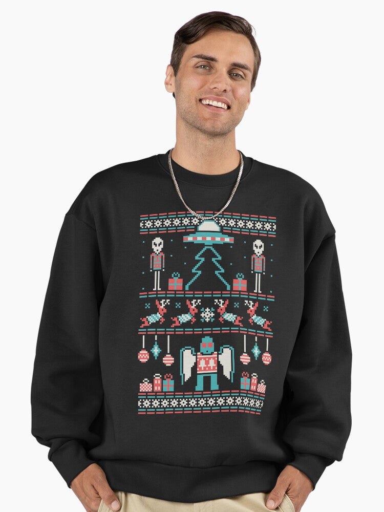 Paranormal Sweater Party Premium Oversized Sweatshirt