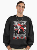 Christmas Is For Closers Premium Oversized Sweatshirt