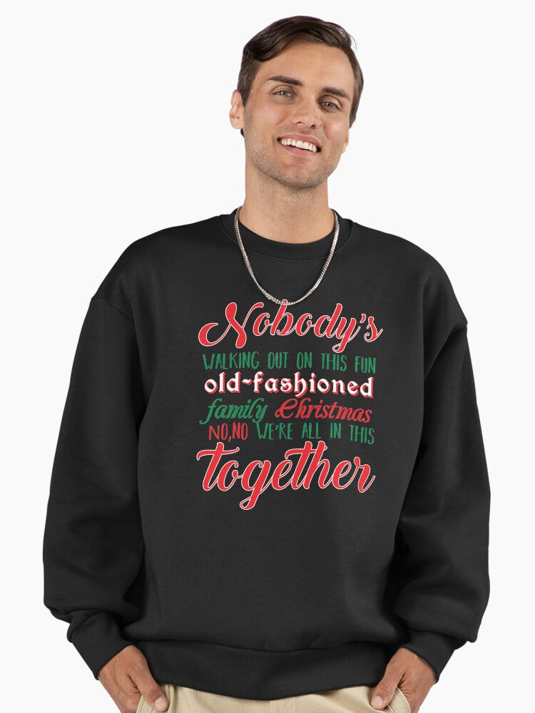 Nobody's Walking Out Premium Oversized Sweatshirt