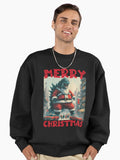 Monsters Ones New Godzilas Vintage Zeros Dagons Premium Oversized Sweatshirt