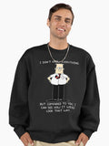 Dilbert a Dilbert a Dilbert Premium Oversized Sweatshirt