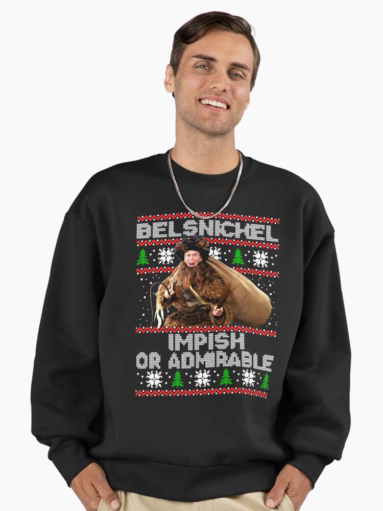 Be lsnickel impish or Admirable Christmas Gifts For Men and Women, Gift Christmas Day Premium Oversized Sweatshirt