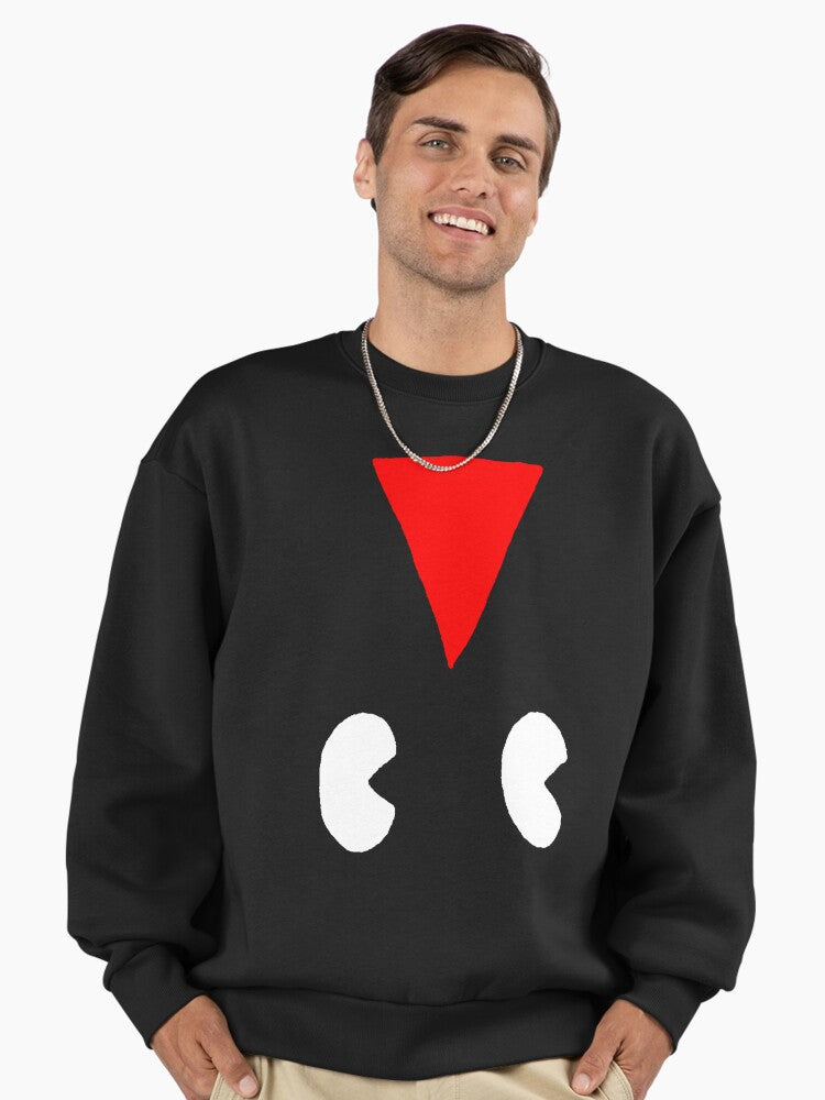 Lil Darkie Merch Lil Darkie Face Logo Gift Halloween Day, Thanksgiving, Christmas Day Premium Oversized Sweatshirt