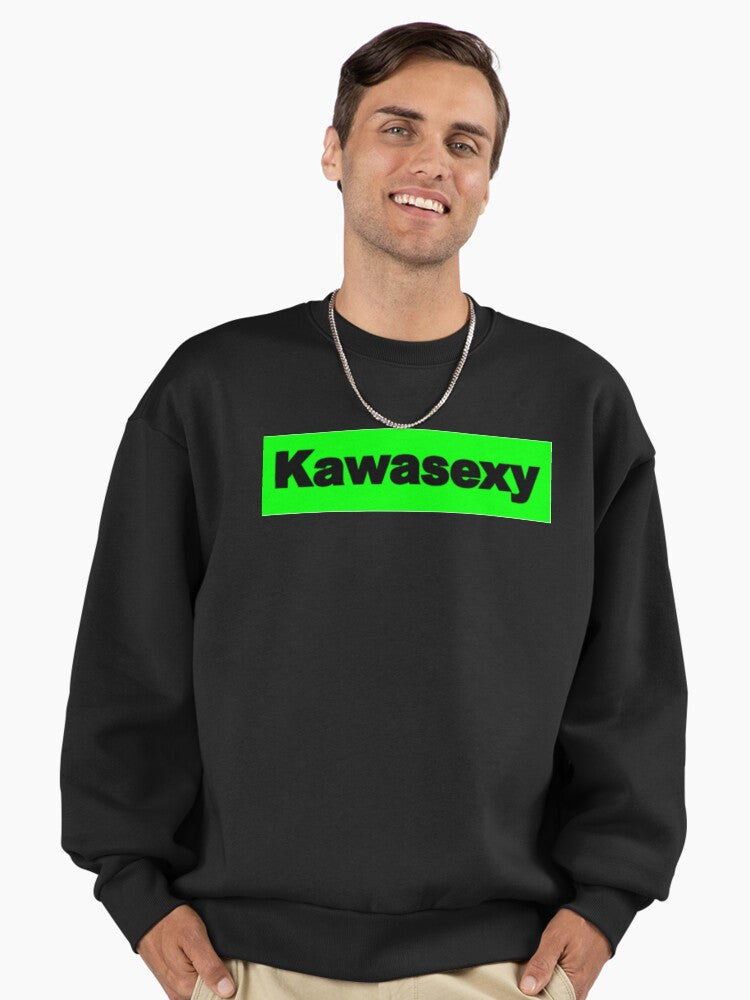 Kawasexy logo Essential Premium Oversized Sweatshirt