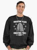 Nakatomi Plaza Christmas Party 1988 Premium Oversized Sweatshirt