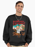 Funny-Merry-Christmas-Shitters-Full-Cousin-Eddie Premium Oversized Sweatshirt
