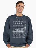 Home Alone "Keep The Change" Ugly Christmas Sweater Premium Oversized Sweatshirt