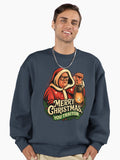 Merry Christmas, You Traitor – Alan Carr Celebrity Traitors Christmas Art Premium Oversized Sweatshirt