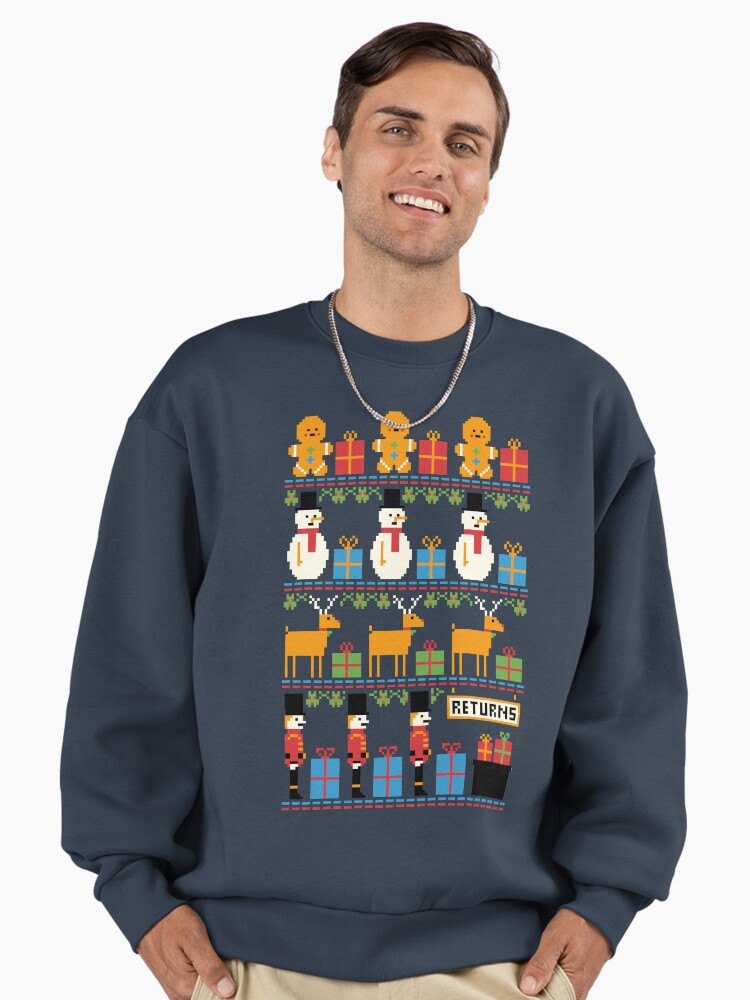 Christmas Returns Premium Oversized Sweatshirt