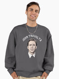 Sports ed Nicolas Cage as John Travolta, (White) Shirt Premium Oversized Sweatshirt