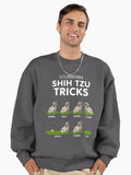 Funny Shih Tzu - Stubborn, Stubborn and Cute Premium Oversized Sweatshirt