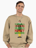 DON'T BE A COTTON HEADED NINNY MUGGINS Elf Christmas Movie Buddy Will Ferrell Funny Premium Oversized Sweatshirt