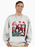 Mall Santa's Day off Premium Oversized Sweatshirt