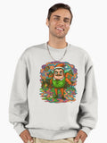 Hello Neighbor: Christmas Sneak (Psychedelic Holiday Edition) Premium Oversized Sweatshirt