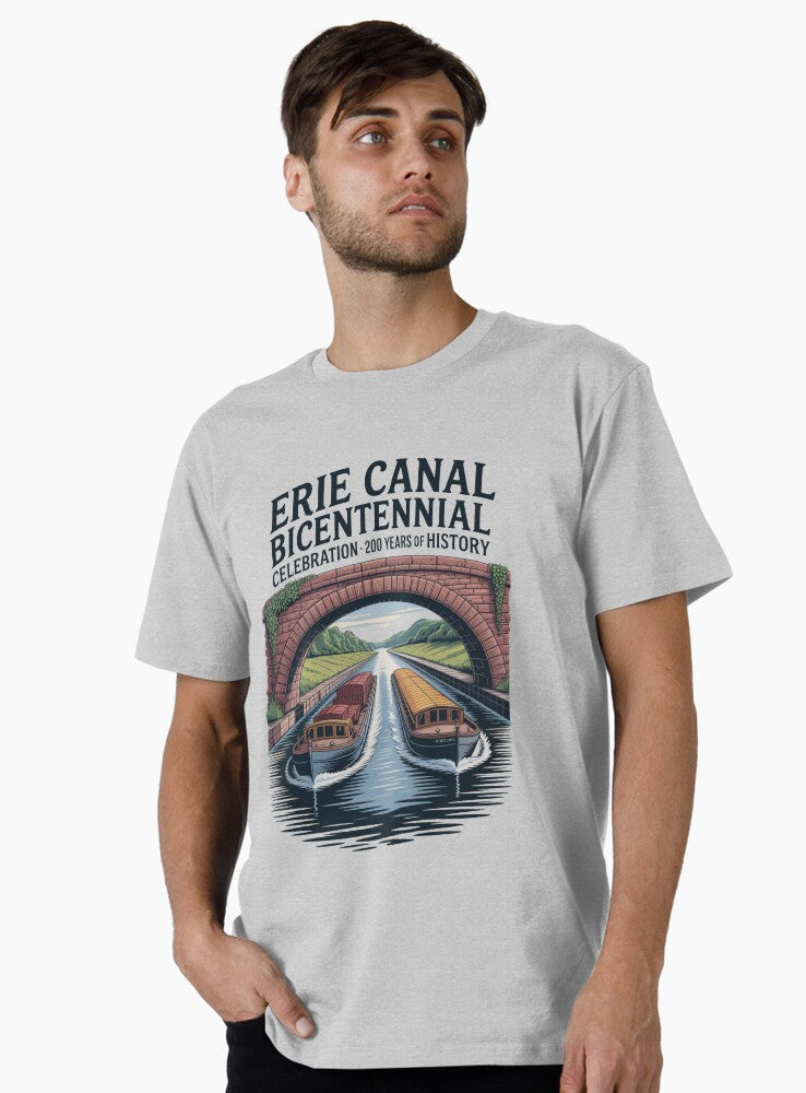 Erie Canal 200 Years Celebration Premium T-Shirt | Premium Unisex T-Shirt, Trending Graphic Tee